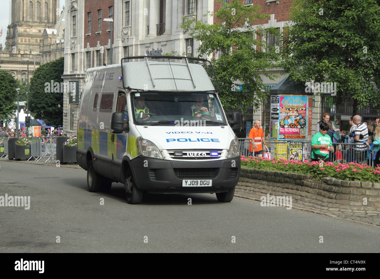 Police video van hi-res stock photography and images - Alamy