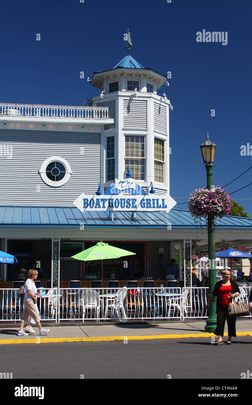 The Boathouse Grill. The Boathouse Bar and Grill. PutInBay, South Bass Island, Ohio, USA. On