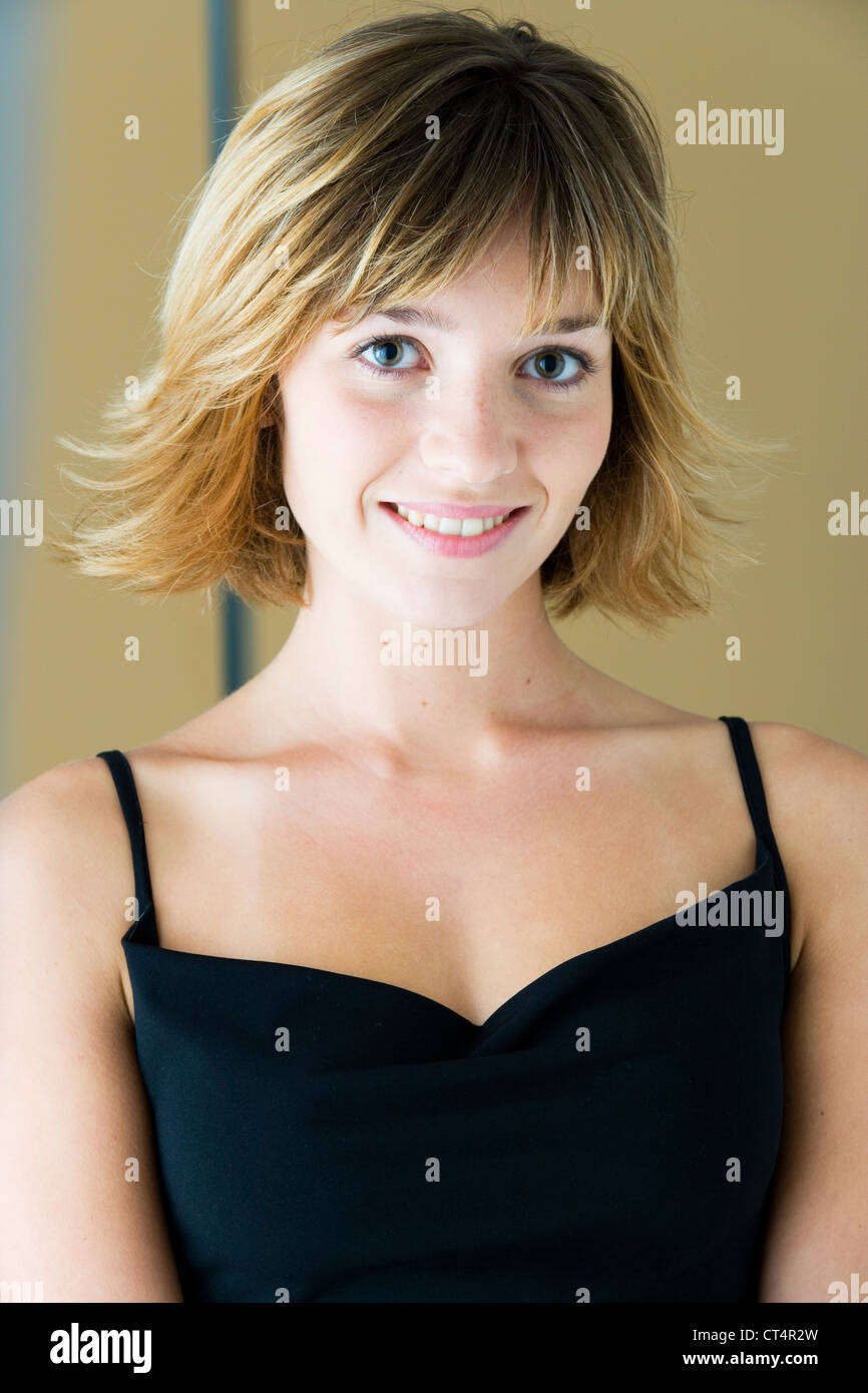 PORTRAIT OF A WOMAN, 20/30 Stock Photo