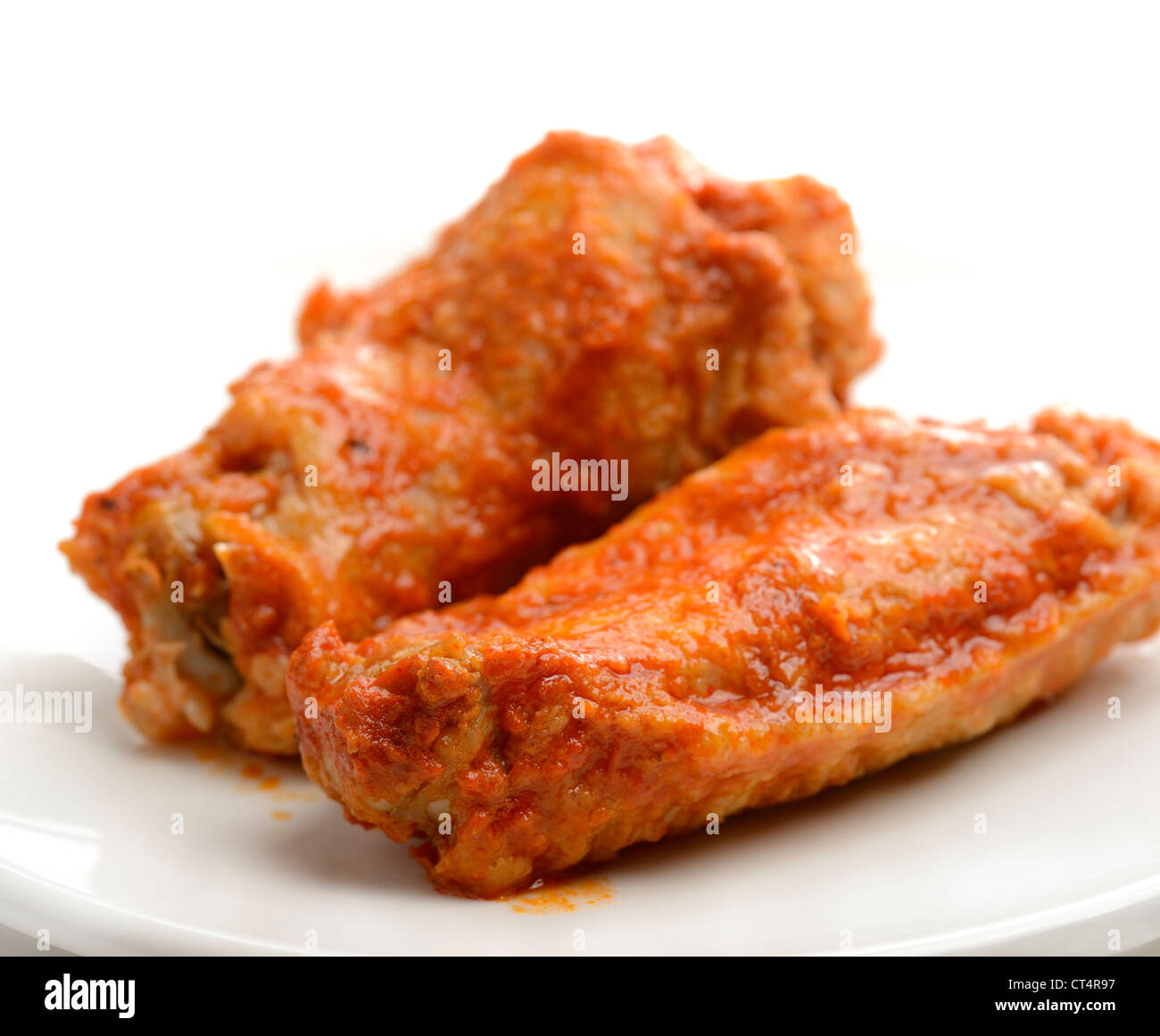 Buffalo Chicken Wings ,Close Up Stock Photo