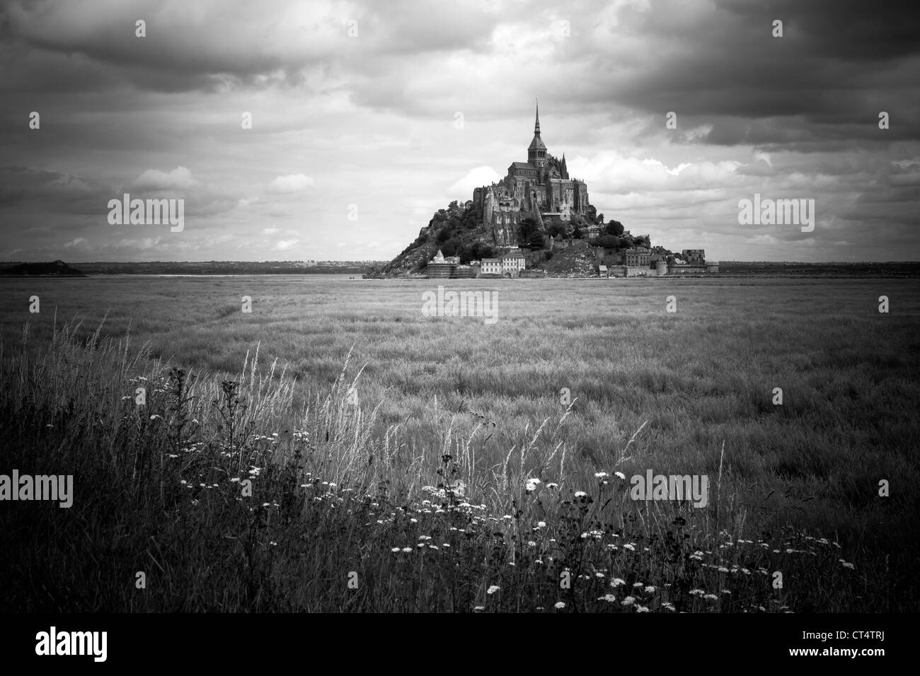Le Mont Saint-Michel Stock Photo