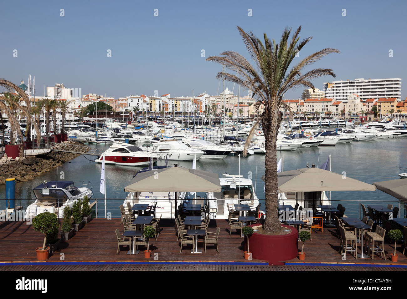 Marina de Vilamoura, Algarve Portugal. Photo taken at 28th June 2012 Stock Photo