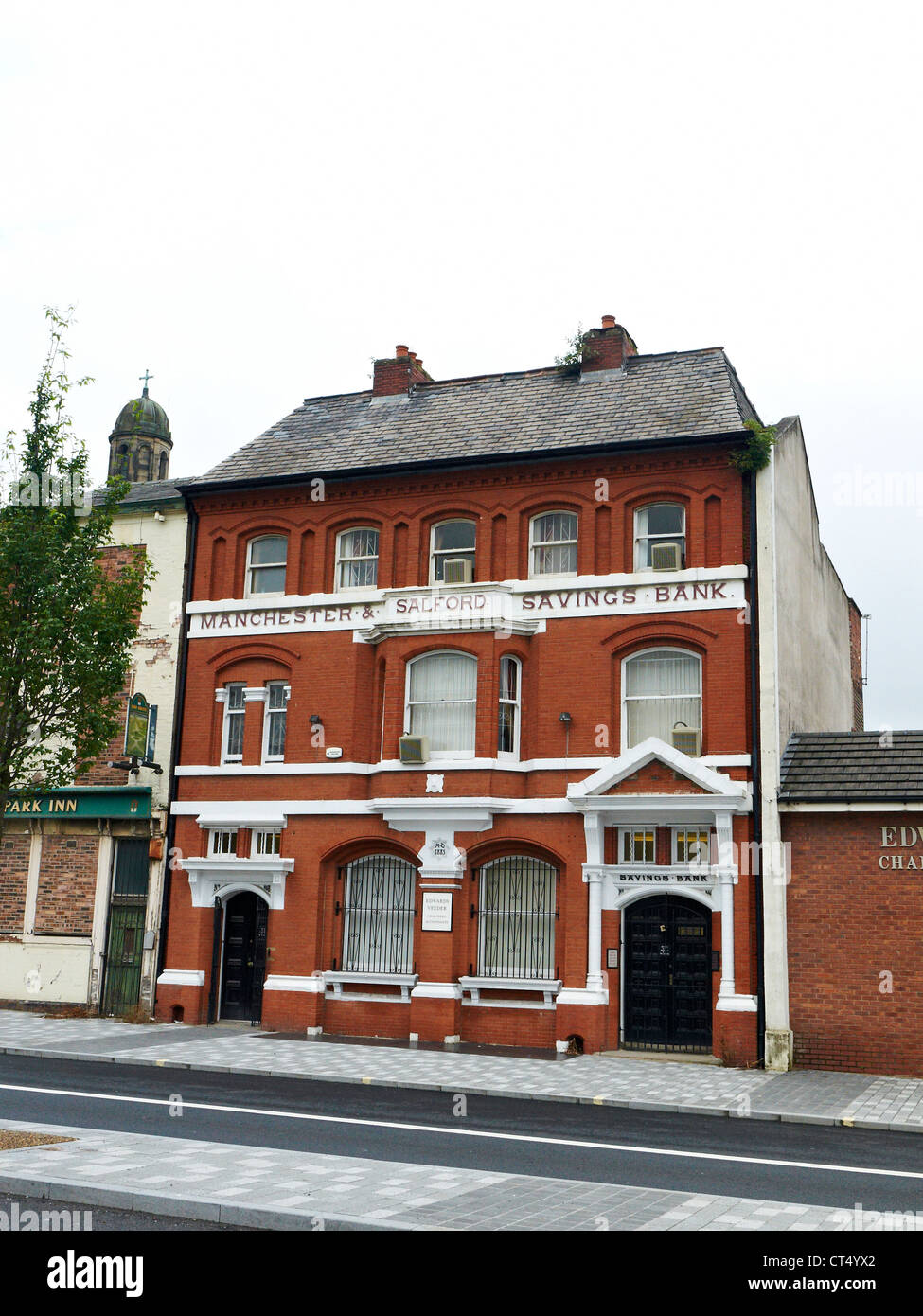 Manchester & Salford Savings bank building on Chapel Street Salford UK ...