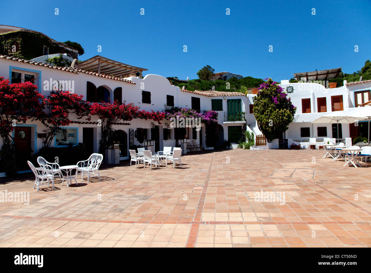 View of Porto Rafael, Sardegna, Italia, Sardinia, Italy Stock Photo
