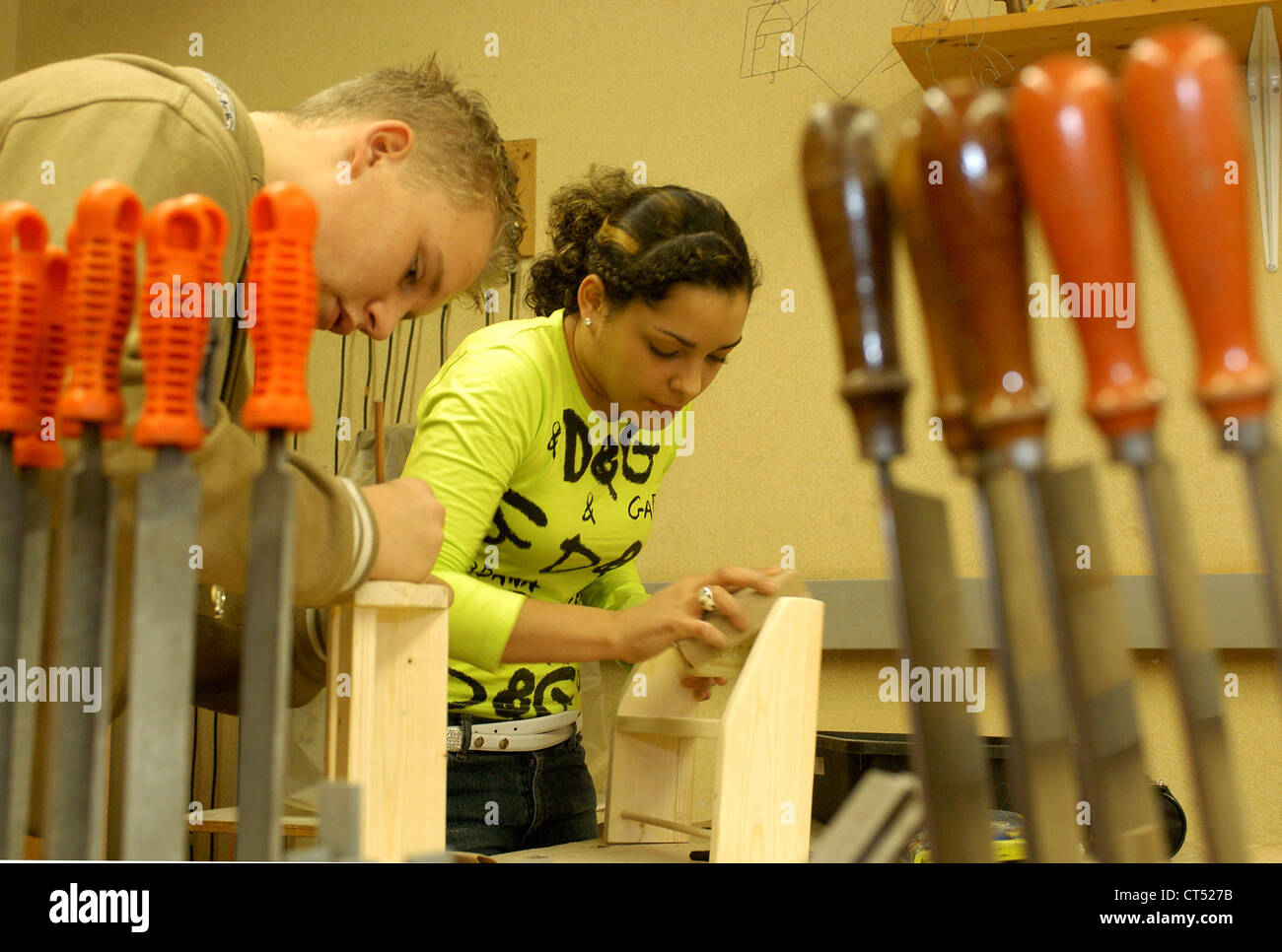 lesson-in-a-secondary-school-stock-photo-alamy