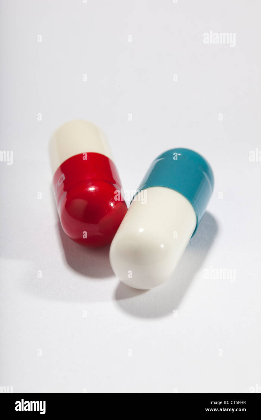 A CAPSULEFORM DRUG Stock Photo Alamy