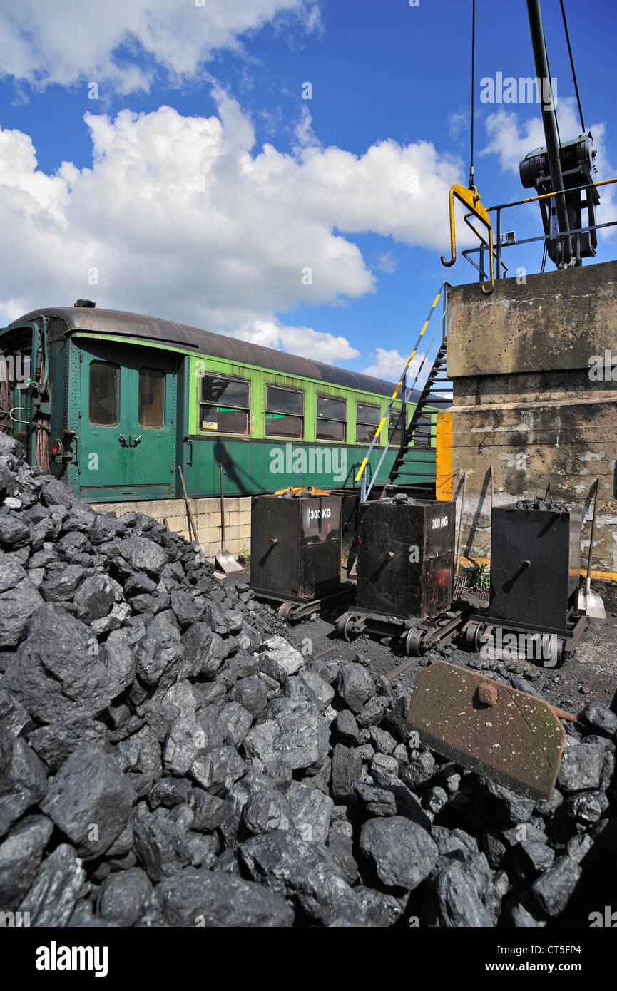 Coal storage for steam hires stock photography and images