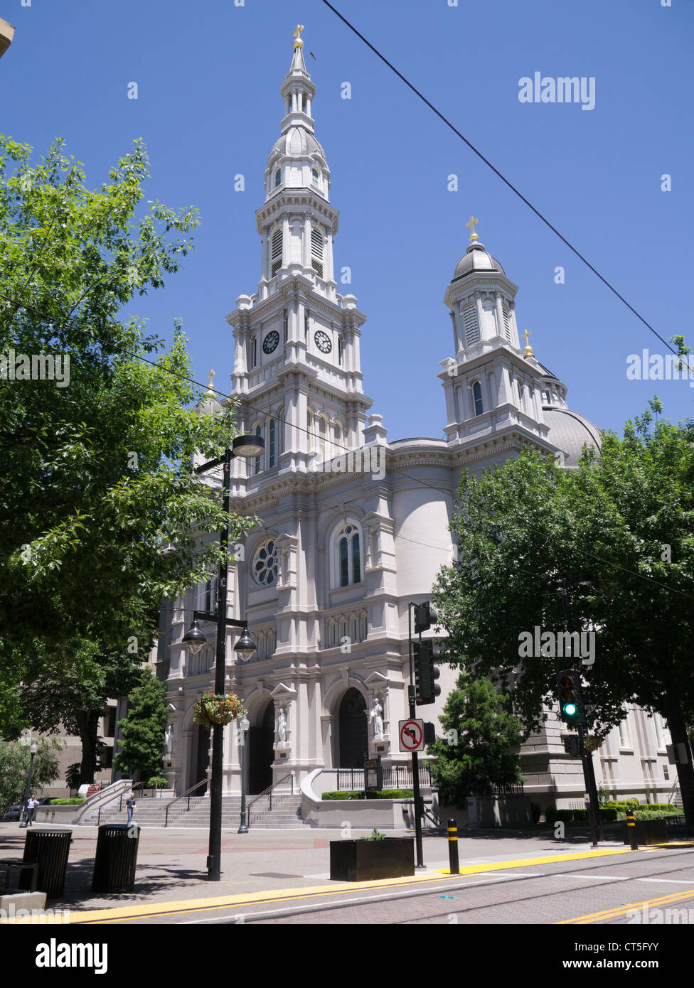Cathedral of the Blessed Sacrament in Sacramento,CA,a cathedral of the