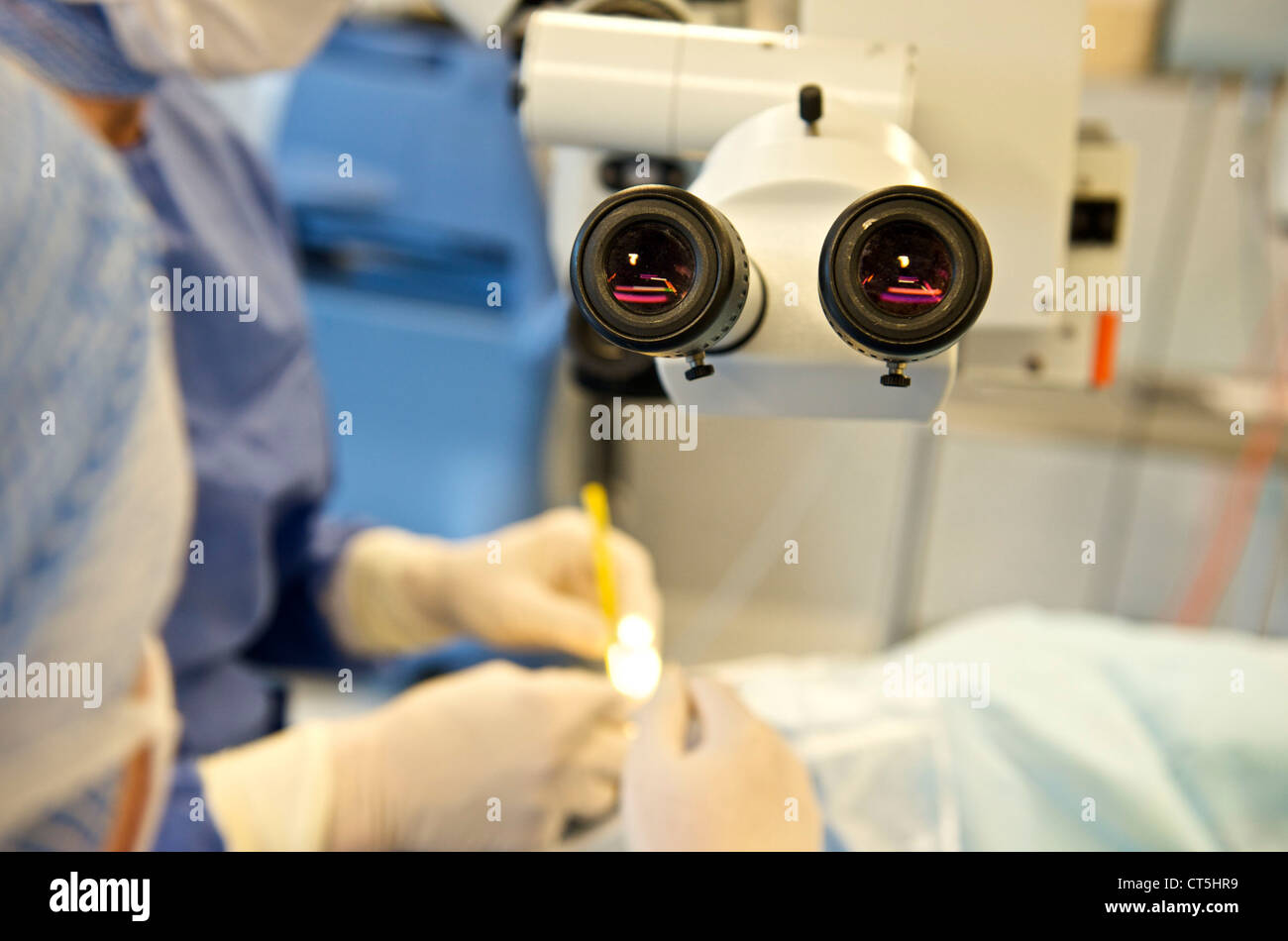 CATARACT, SURGERY Stock Photo Alamy
