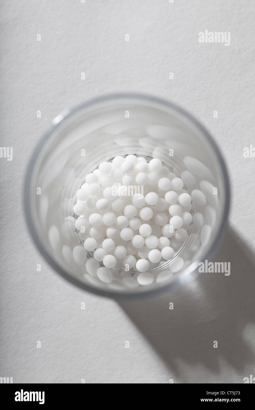 HOMEOPATHY Stock Photo