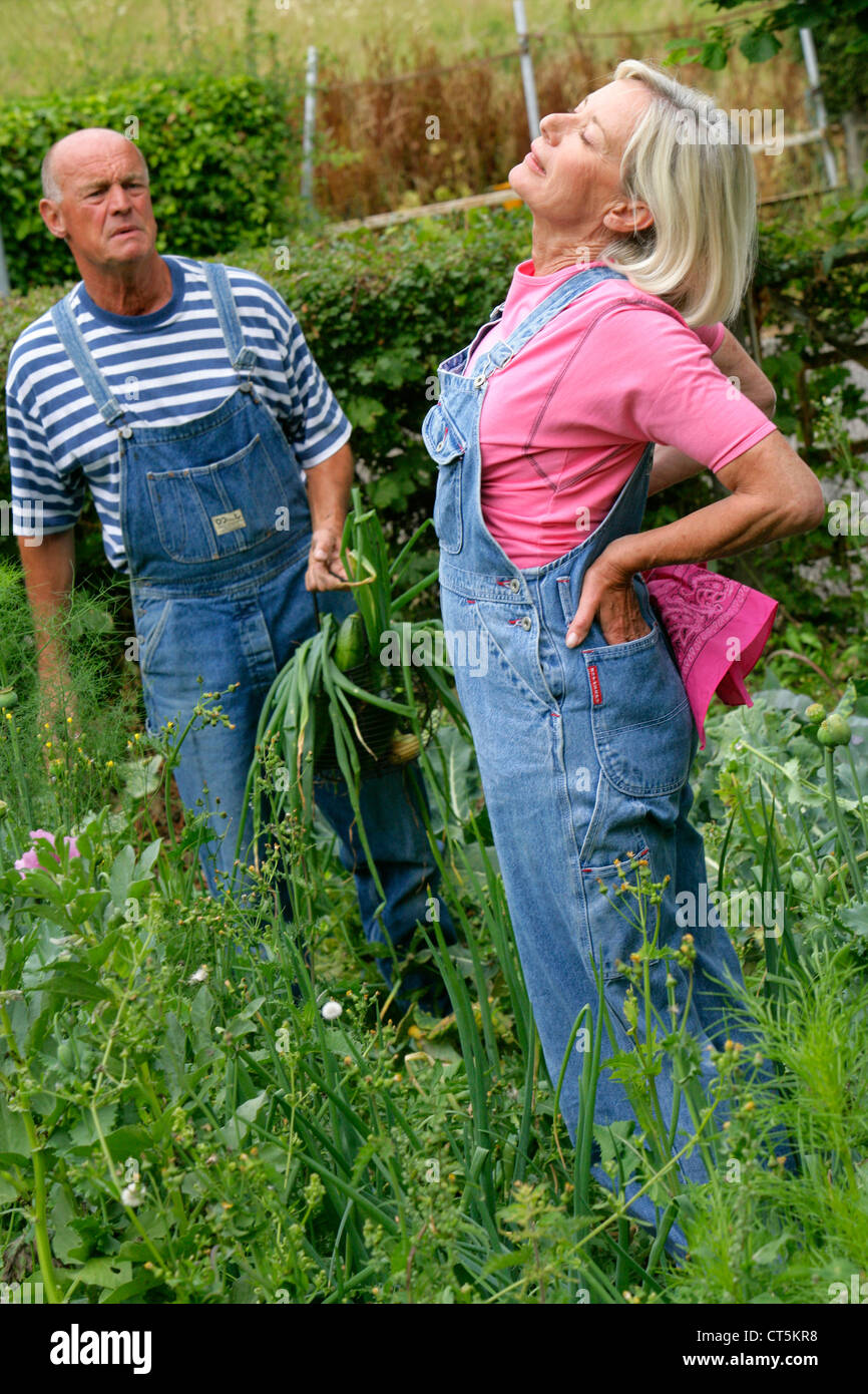 50 year old man gardening hi-res stock photography and images - Alamy