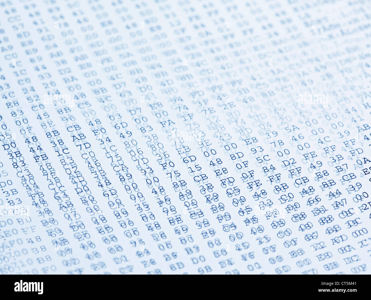 Number codes hi-res stock photography and images - Alamy