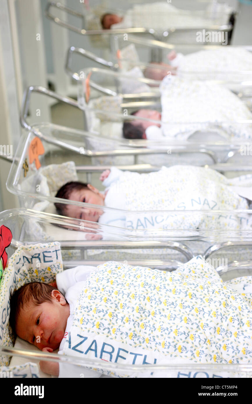 Babies Hospital Nursery Stock Photos & Babies Hospital Nursery Stock