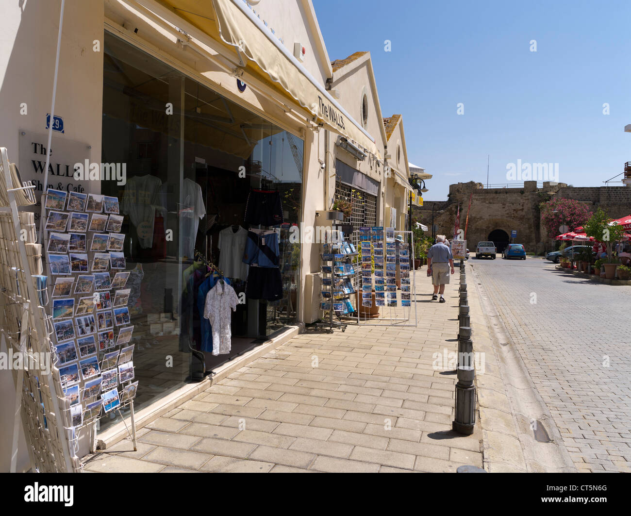 dh Old Town FAMAGUSTA NORTHERN CYPRUS Tourist shopping Old town