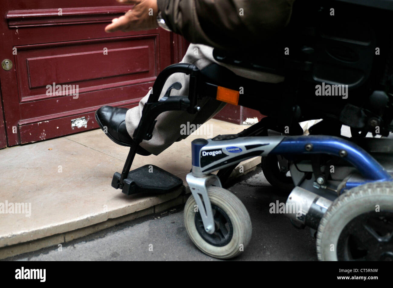 Wheelchair paris disability hires stock photography and images Alamy