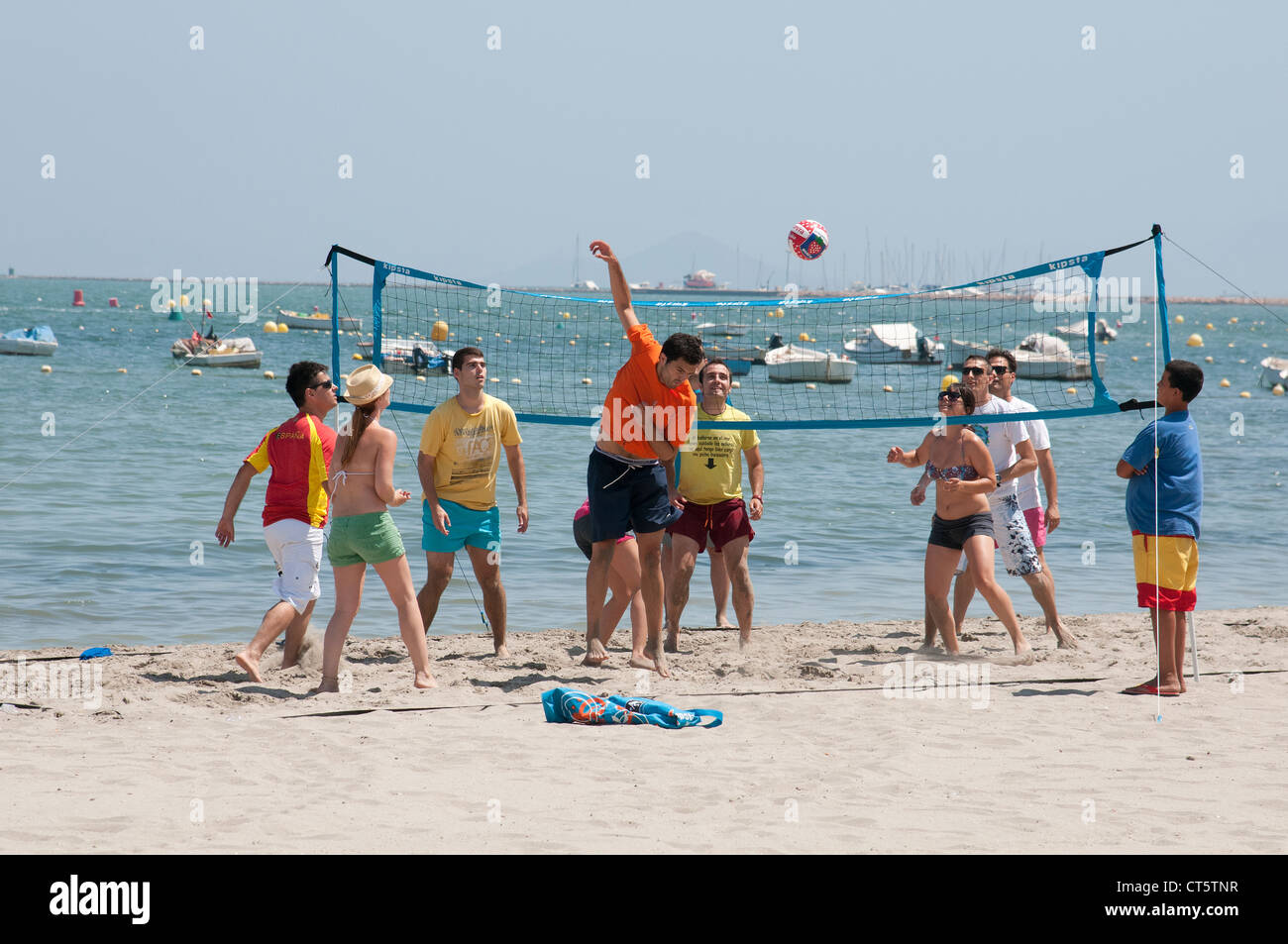 Spanish beach volleyball hires stock photography and images Alamy