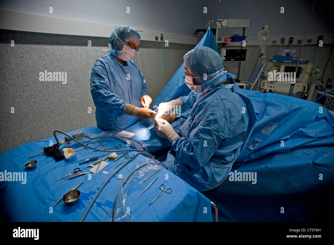 CARPAL TUNNEL, SURGERY Stock Photo - Alamy