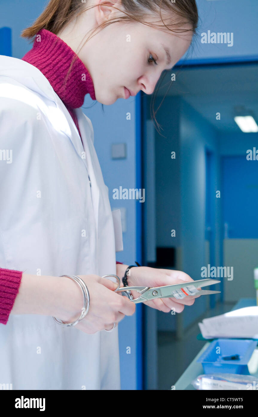 PHARMACIST IN HOSPITAL Stock Photo Alamy