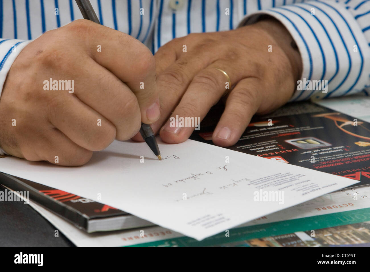 PRESCRIPTION Stock Photo