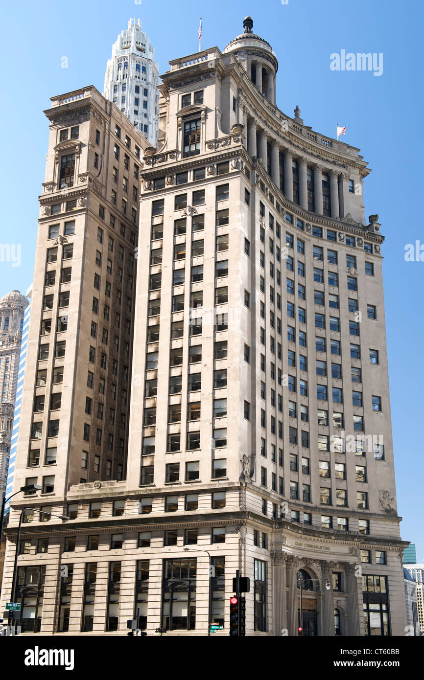 The former London Guarantee and Accident Building in Chicago, Illinois, USA. Stock Photo
