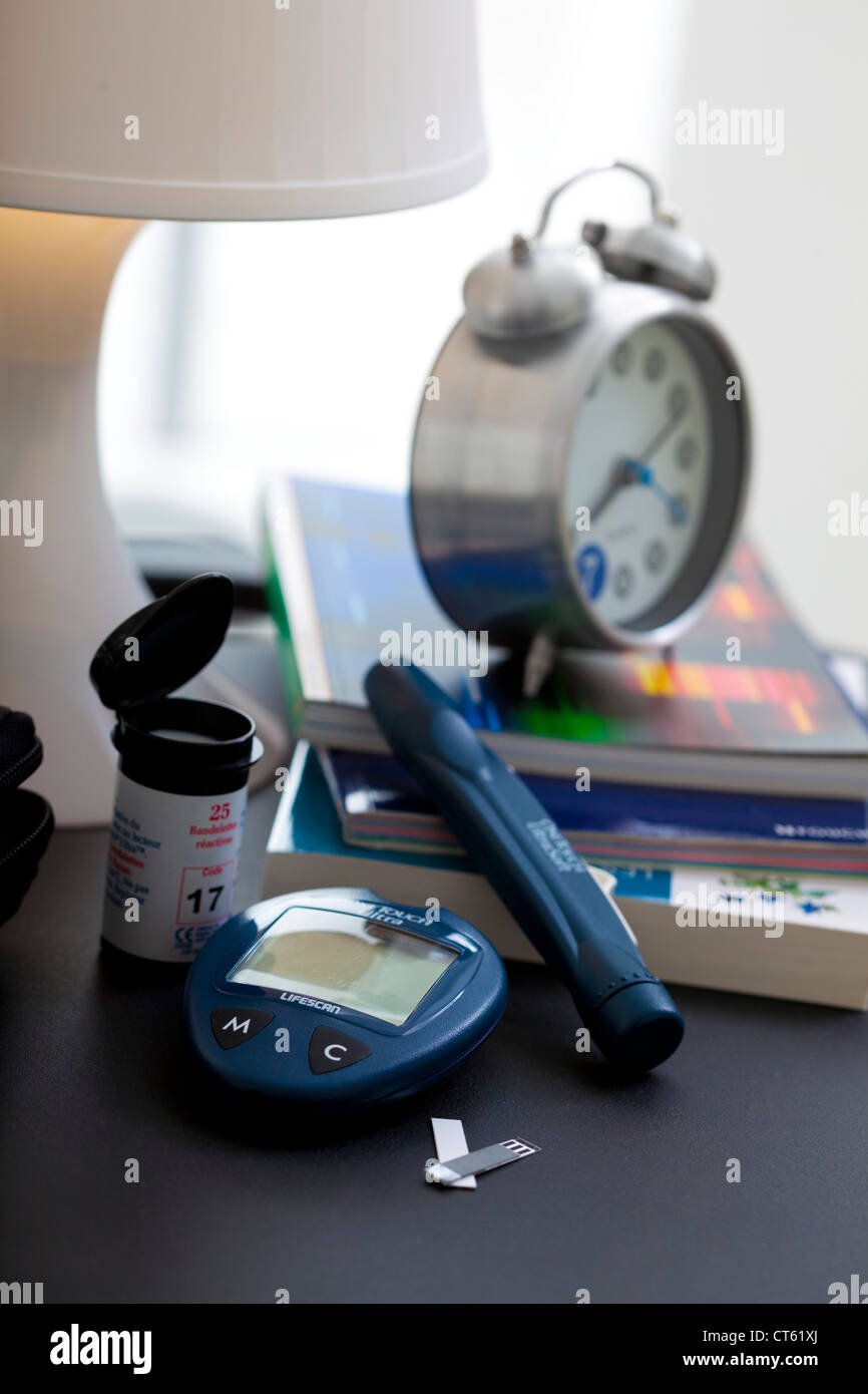 TEST FOR DIABETES Stock Photo Alamy