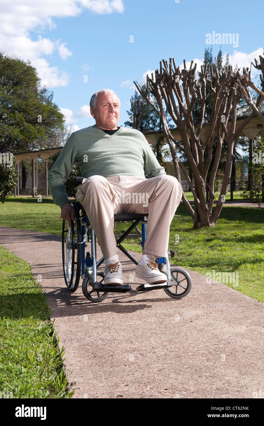 One wheelchair 50 years old hi-res stock photography and images - Alamy
