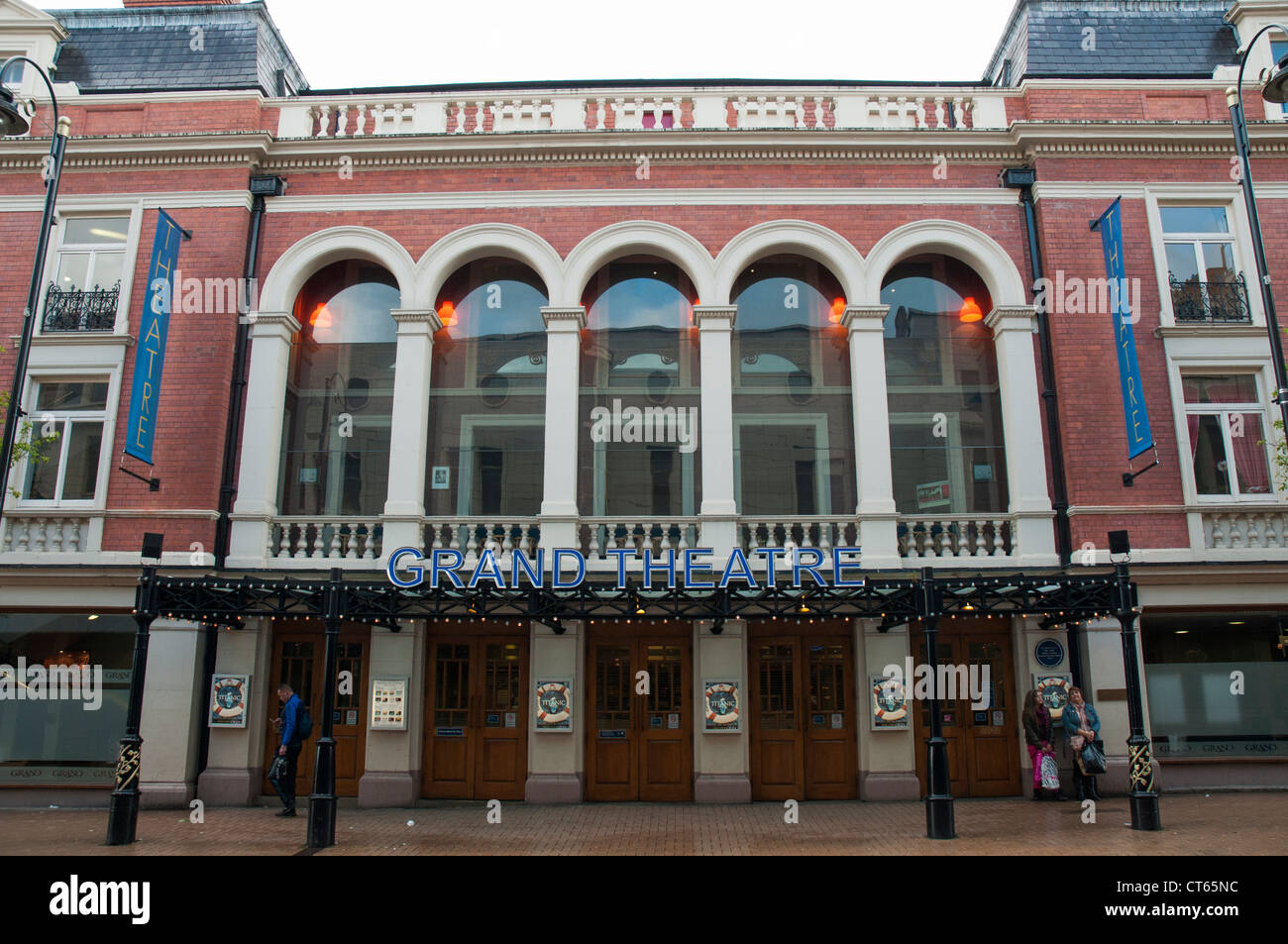 The Grand Theatre in Wolverhampton, West Midlands Stock Photo