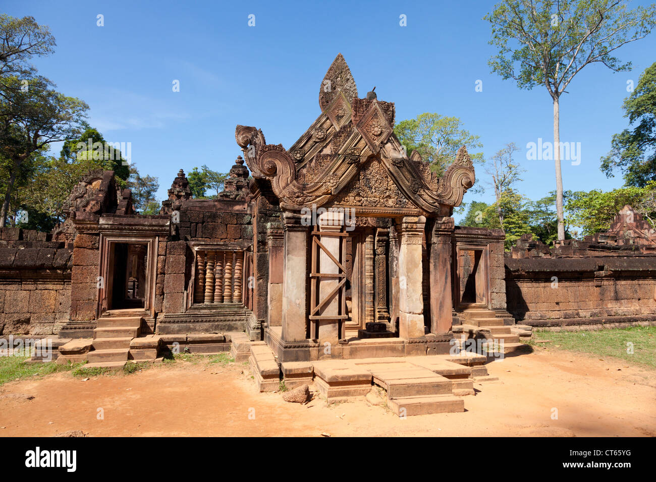 Banteay Srey temple, Cambodia Stock Photo