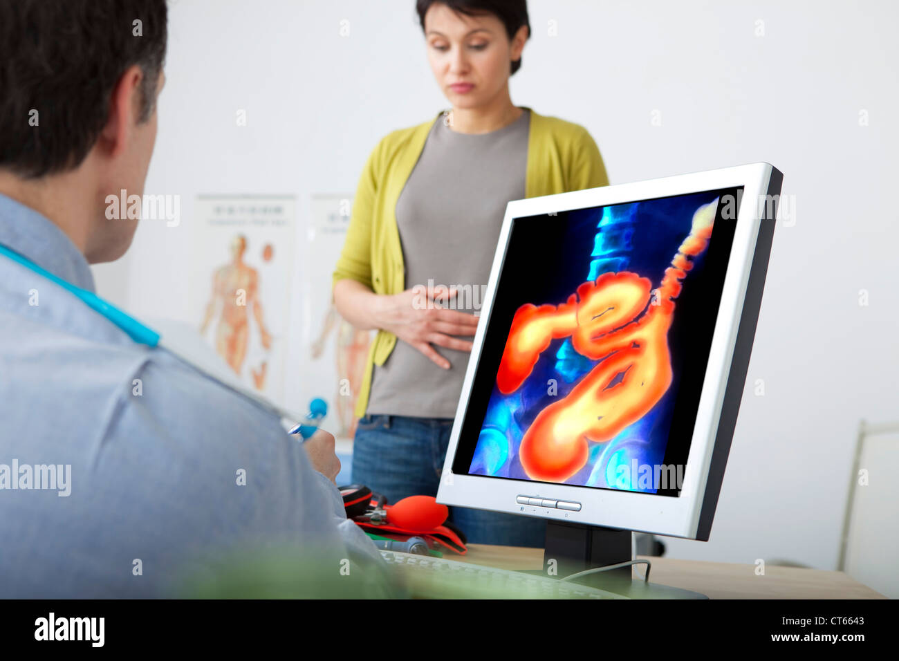 GASTROENTEROLOGY CONSULTATION Stock Photo Alamy