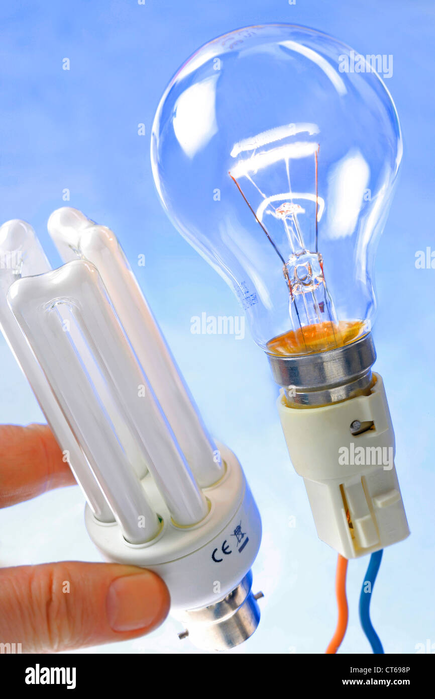 Low consumption lightbulbs hi-res stock photography and images - Alamy