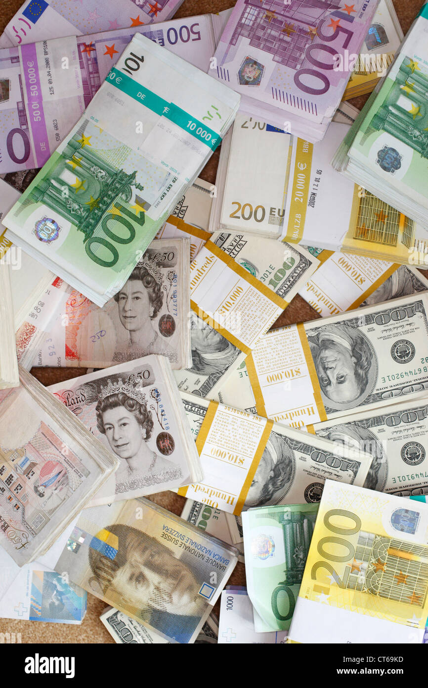 MONEY, BANKNOTE Stock Photo