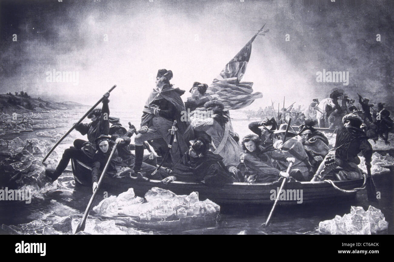 Washington crossing the delaware hi-res stock photography and images ...