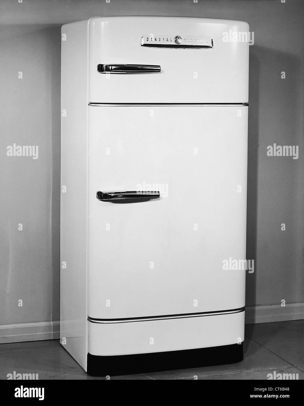 Vintage image of refrigerator Stock Photo