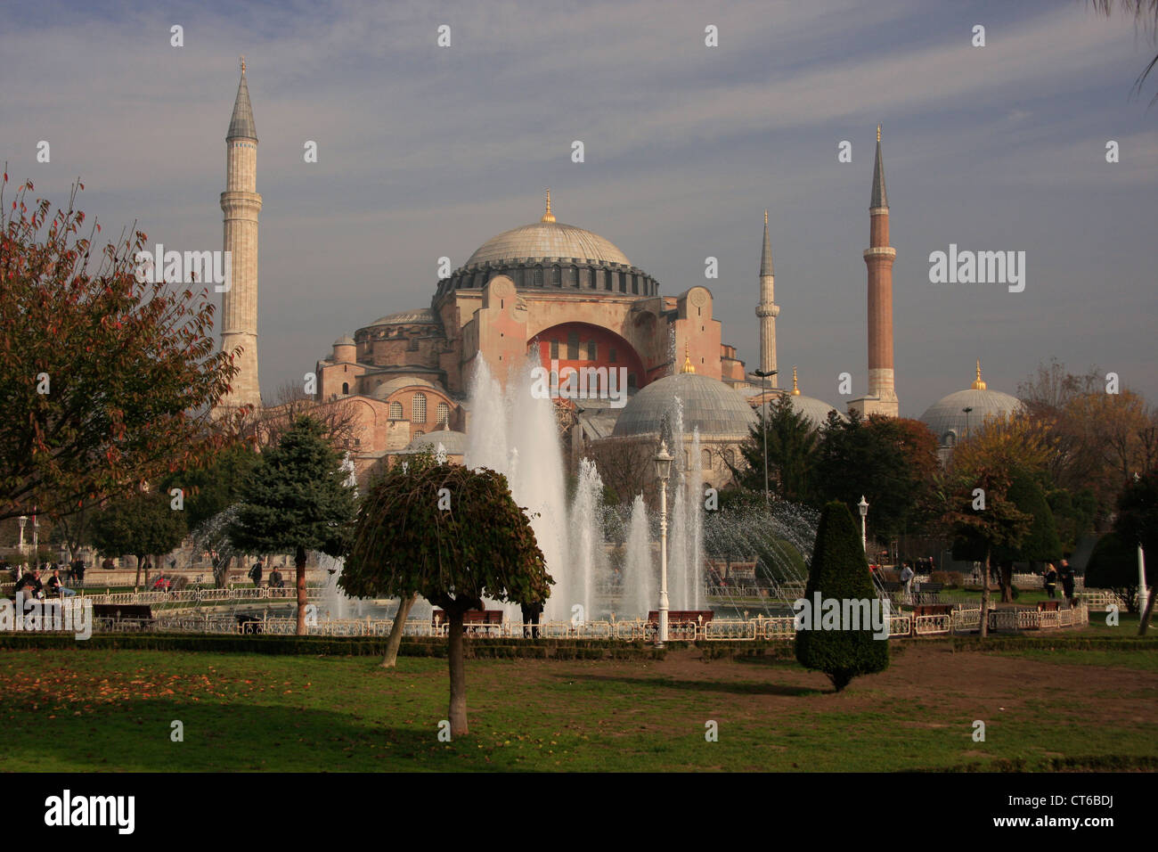 Hagia Sophia and Sultanahmet square, Istanbul, Turkey Stock Photo - Alamy