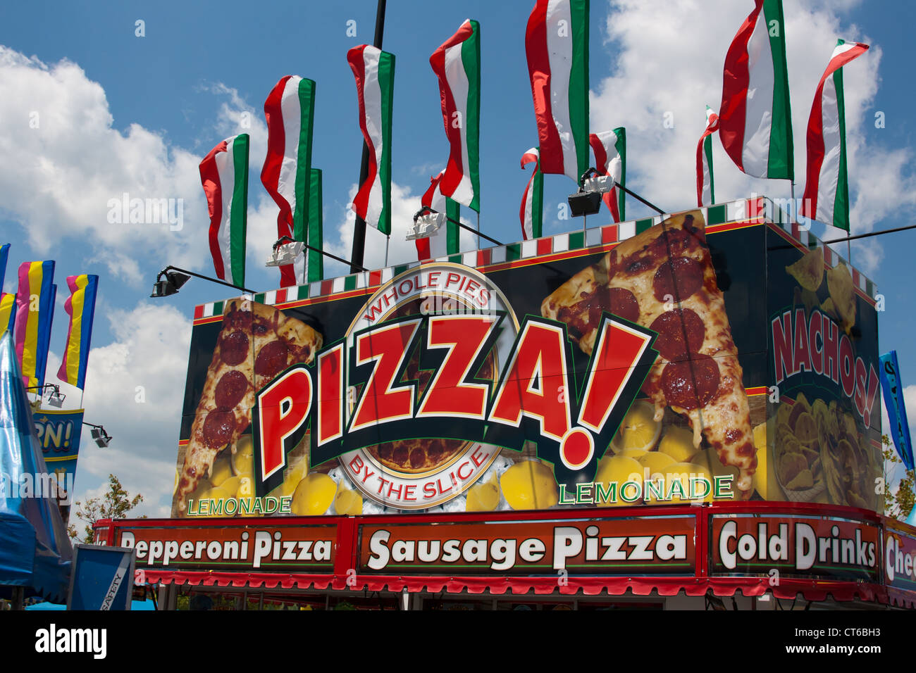 Exton Square Mall Spring Carnival Stock Photo Alamy