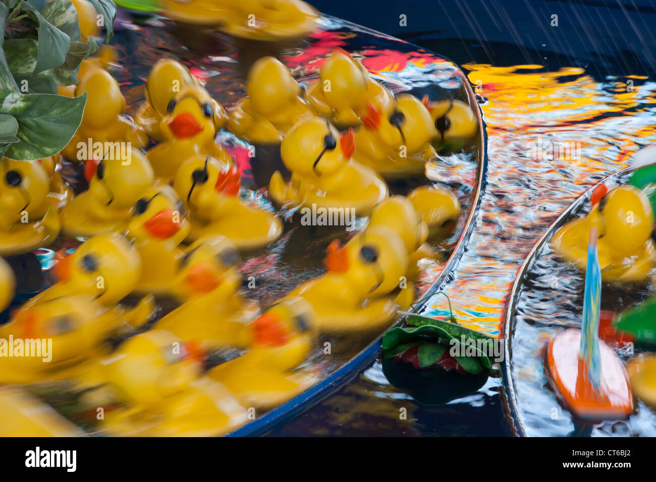 Exton Square Mall Spring Carnival Stock Photo Alamy