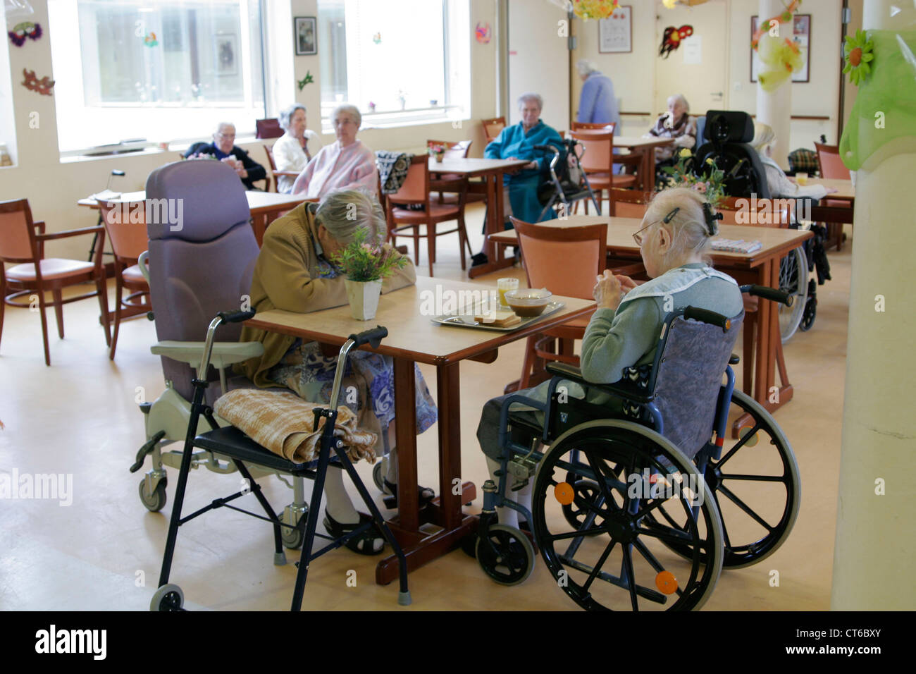 HOME FOR THE AGED Stock Photo Alamy