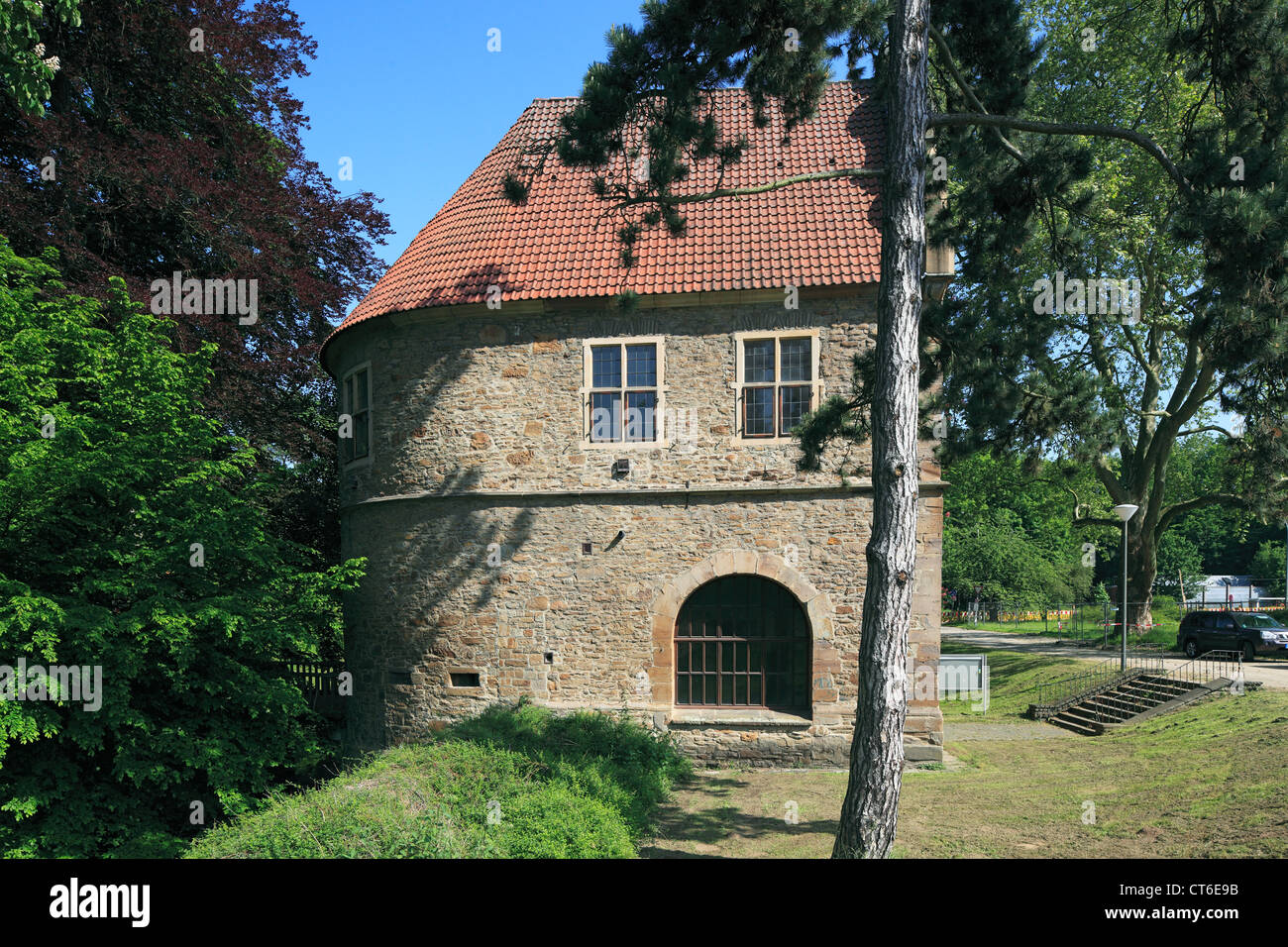 Torhaus Rombergpark am Eingang Botanischer Garten Rombergpark in