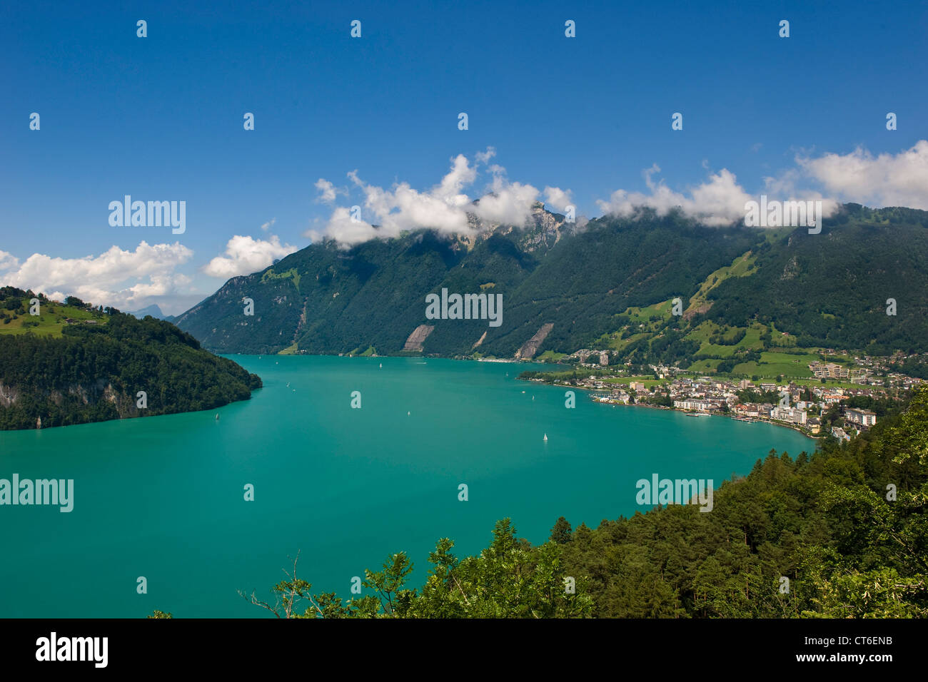 Brunen Lake Rocks Brunnen lake lucerne hi-res stock photography and images - Alamy