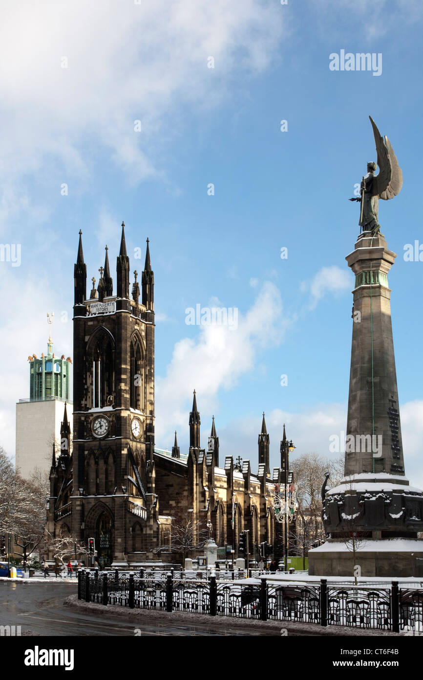 Civic Centre, St Thomas' Chruch, Newcastle upon Tyne Stock Photo Alamy