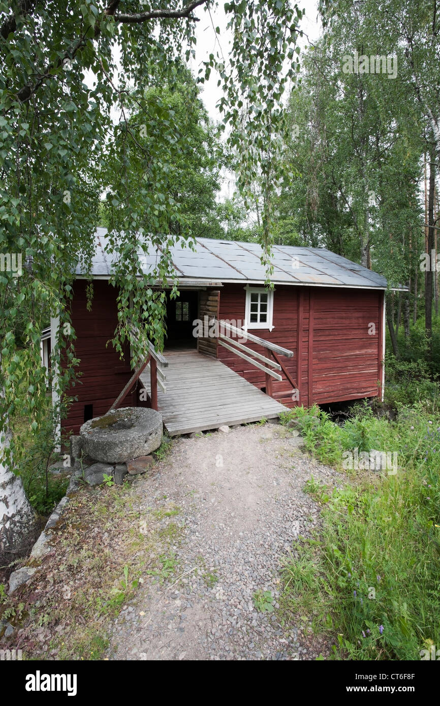 The water mill of Kärnäkoski in Savitaipale, Finland Stock Photo