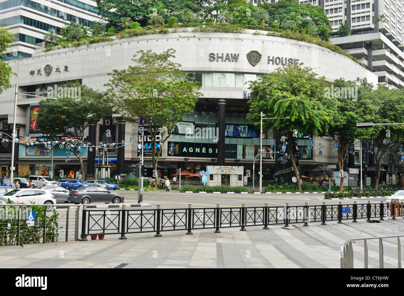 Shaw House, Singapore, Southeast Asia. Stock Photo