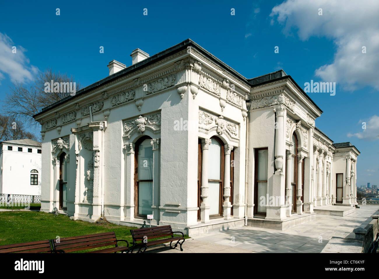 Türkei, Istanbul, Topkapi Saray, Vierter Hof, Mecidiye-Pavillion Stock Photo
