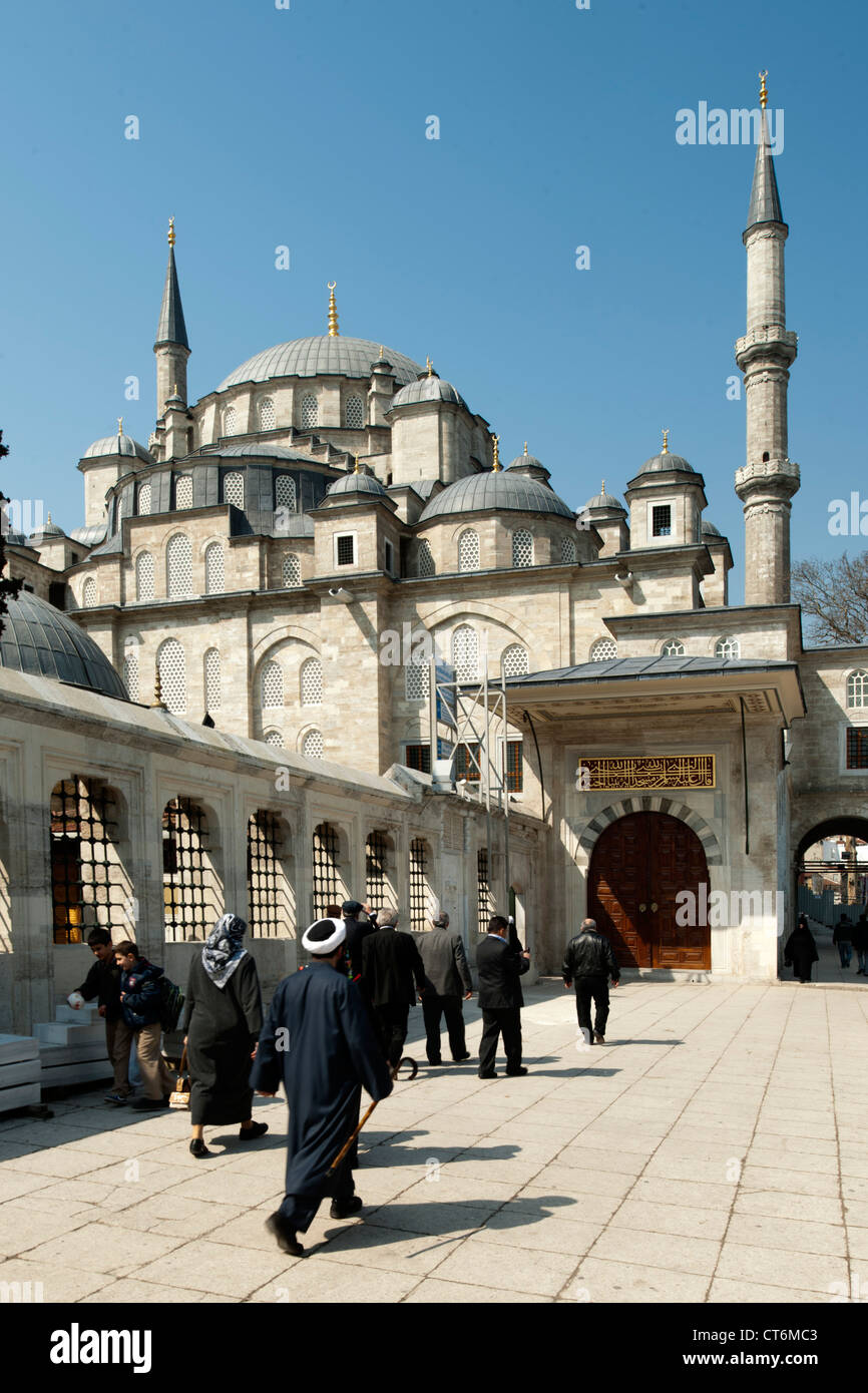 Istanbul, Fatih -Moschee Stock Photo