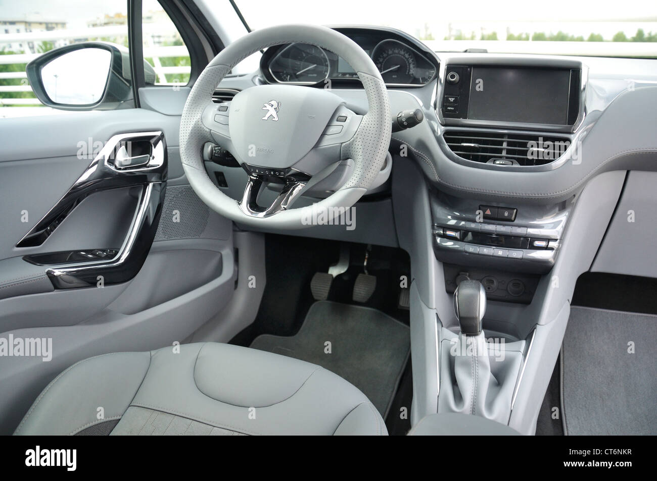 Peugeot 208 interior dashboard hi-res stock photography and images - Alamy