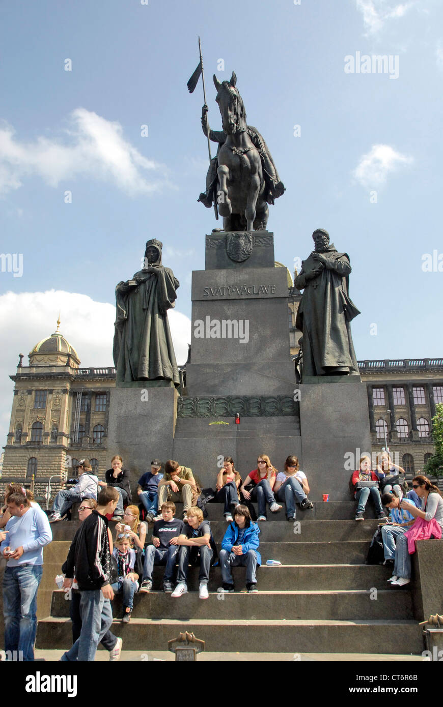 Prague king wenceslas hires stock photography and images Alamy