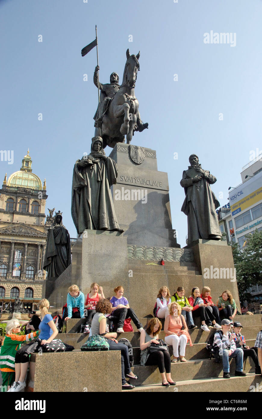 Prague king wenceslas hires stock photography and images Alamy