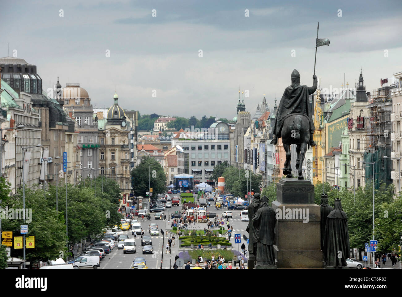 Prague king wenceslas hires stock photography and images Alamy