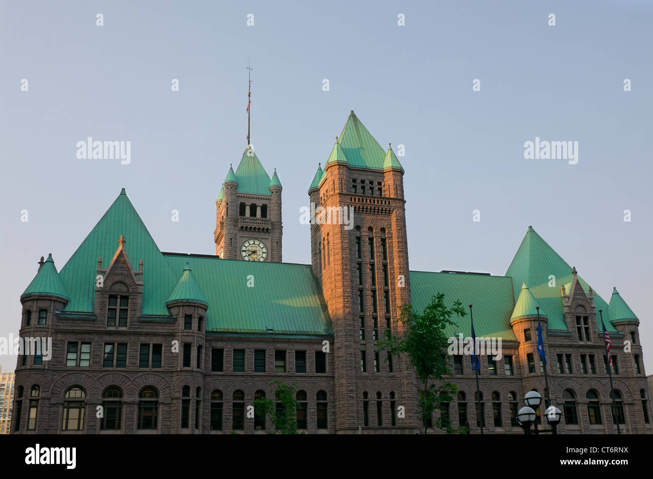 Minneapolis City Hall and Hennepin County Courthouse building of