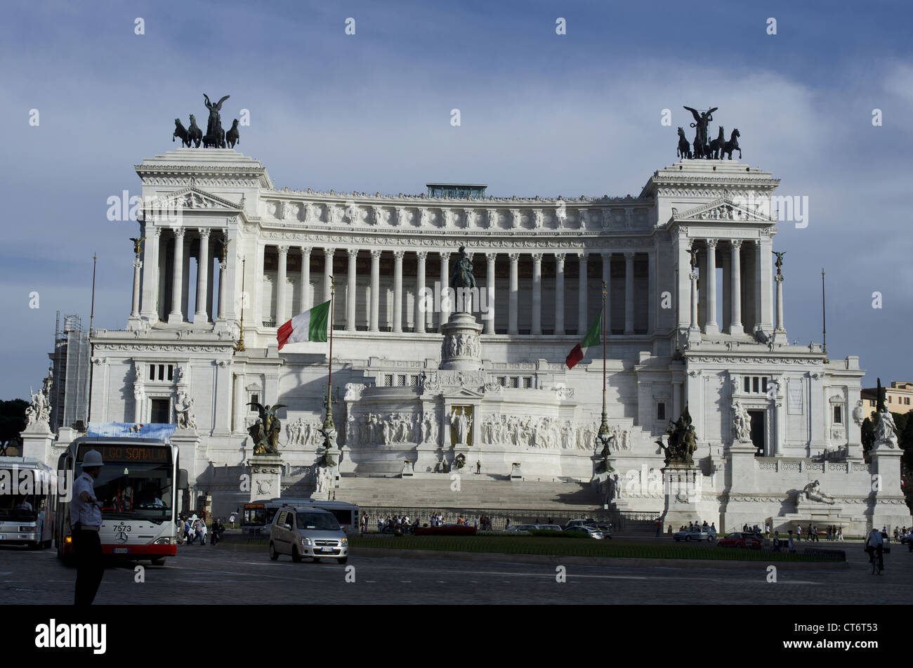 Italian Parliament Building, Rome, Italy Stock Photo